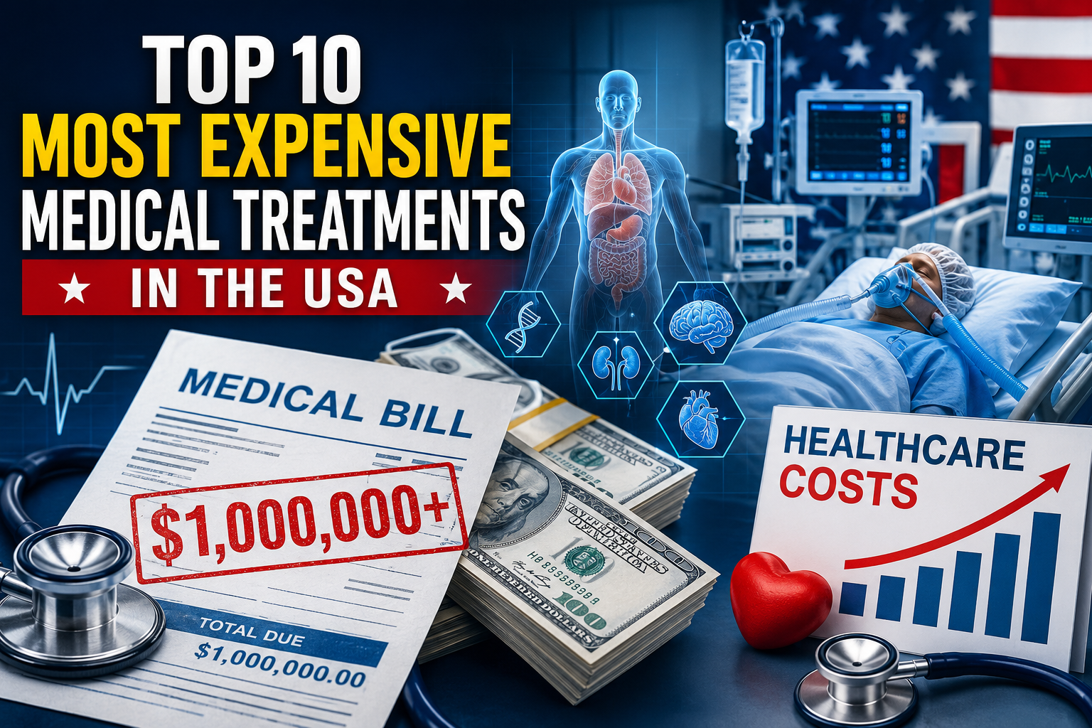 Top 10 Most Expensive Medical Treatments in the USA